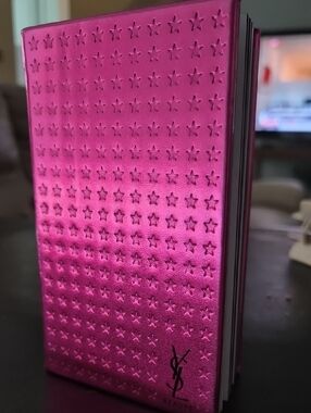 YSL Metallic Pink Mini Journal